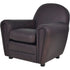 Libra MTO Midhurst Club Chair Rich Brown Leather